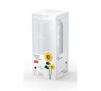 Stuban Juego de Bloques de construcción de Girasol, Bloques de construcción creativos, 42,9 cm de Altura, con jarrón Blanco, Idea de Regalo, M38-B1101-10