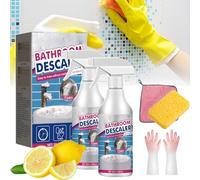 Stubborn - Limpiador de manchas, spray descalcificador de baño, espuma descalcificadora de baño, limpiador de espuma multiusos para baño, agente de limpieza descalcificante, para baño, bañera,