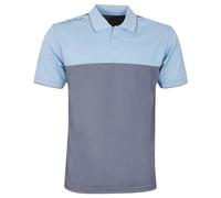 Stuburt Polo Golf Hombre Evolve Duo Bloque Antihumedad Manga Corta Azul S/M