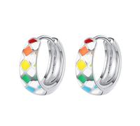 Stud Cute Hoop Earrings For Women Wedding Girl