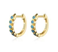 Stud Earrings Sweet Minimalist Hoop Earring For Women Blue