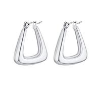 Stud Earrings Thick Round Hoop Earring Women Geometric Minimalist Wedding Boho Party