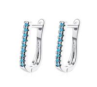 Stud Hoop Earrings For Women Girl Wedding Party