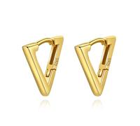 Stud Minimalist Geometric Triangle Gothic Hoop Earrings For Women Party Wedding