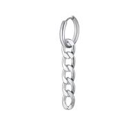 Stud Punk Women Curb Chain Drop Earring Hoop Earrings Hip Hop Wedding Boho Party