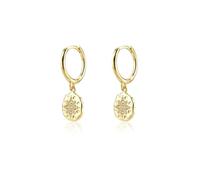 Stud Stars Flowers Round Hoop Earrings For Women Drop