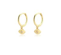 Stud Stars Flowers Round Hoop Earrings For Women Drop