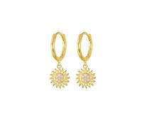 Stud Stars Flowers Round Hoop Earrings For Women Drop