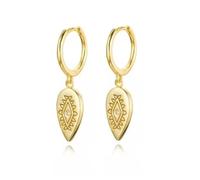 Stud Stars Flowers Round Hoop Earrings For Women Drop