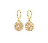 Stud Stars Flowers Round Hoop Earrings For Women Drop