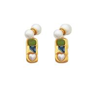 Stud Two Wearing Method Dangle Earrings For Women Girl Party
