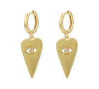 Stud Water Drop Small Hoop Women Earrings