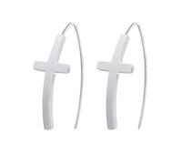 Stud Women Cross Fish Hoop Earrings Dangle Thread Minimalist Wedding Boho Party