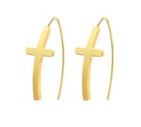 Stud Women Cross Fish Hoop Earrings Dangle Thread Minimalist Wedding Boho Party