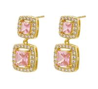 Stud Women Square Drop Sweet Small Earrings