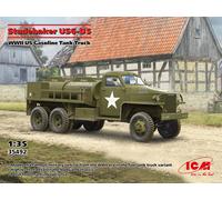 Studebaker US6-U5, WWII US Gasoline Tank Camión 1 :3 5 Plástico Modelo Kit Icm