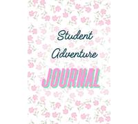 Student Adventure Journal: Cute Light Pink Lined Notebook for High School and College, Aesthetic Minimalist Daily Writing Diary for Teen Girls and Students