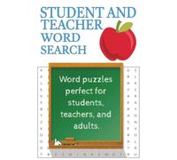 Student and Teacher Word Search: Word Searches with Easy to Read Print about teacher, student, education, and More | 6x9 inches 110 pages | 50+ Puzzles… Gift for Vacations, Holidays, and Free Times