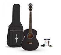 Student Electro Acoustic Guitar & Accessory Pack by Gear4music Black