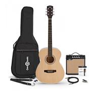 Student Electro Acoustic Guitar Natural 15W Acoustic Amp & Accessory Pack