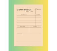 Student Homework Planner: Designed for Students of All Levels and Learning Styles | Undated with Goal Setting, Tracking, & Reflection | 8.5”x11” with 122 Pages