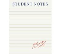 Student Notebook | Study Smarter and Stay Organized with the Cornell Notes System with Space for Visual Notes, Helpful Resources & Glossary: Perfect for High School, College & University Students
