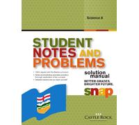 Student Notes and Problems Science 8 Solution Manual