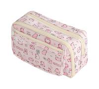 Student Pencil Case, Student Zipper Capybara Pencil Bag, Flexible Design Storage Pencil Case, College Pencil Case, Middle School Pencil Case, High School Pencil Case, Capybara Design Pencil Case