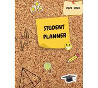 Student Planner 2025-2026 | Academic Calendar with Class Schedule, Assignments & Grade Tracker: 8.5x11 inches • For Middle School, High School & College • 120 pages