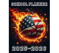 Student Planner 2025-2026: Basketball Academic Agenda With Weekly & Monthly Spreads, To-Do List & Homework Organizer for Elementary, Middle and High ... Basketball Fans | Great for Boys and Kids.