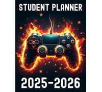 Student Planner 2025-2026 Gaming: With Weekly & Monthly Spreads, To-Do List, Habit Tracker & Homework Organizer for Middle and High School Students | ... for Video Games Lovers in Back to School