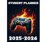 Student Planner 2025-2026 Gaming: With Weekly & Monthly Spreads, To-Do List, Habit Tracker & Homework Organizer for Middle and High School Students | ... for Video Games Lovers in Back to School