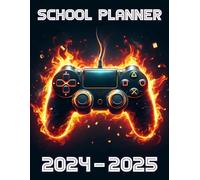 Student Planner 2025-2026 Gaming: With Weekly & Monthly Spreads, To-Do List, Habit Tracker & Homework Organizer for Middle and High School Students | ... for Video Games Lovers in Back to School