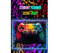 Student Planner 2026-2027 A5: School Weekly Organizer: September 2026 - July 2027 for Primary, High School, and College Students (Back to School ) | Theme GameR