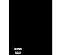 Student Planner 2026 2027: Daily Organizer 2 Days Per Page with Hours from Sep 26/Jul 27 for Primary, High School, and College Students (Back to School ) | Theme BLACK