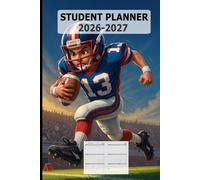 Student Planner 2026-2027 Football ADHD Boys: Elementary, Middle & High School Supplies for Kids and Teens: Academic & Weekly Calendar | Agenda Book | School Year Organizer | Homeschool Essentials