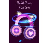 Student Planner 2026-2027: School Weekly Organizer: September 2026 - July 2027 for Primary, High School, and College Students (Back to School ) | Theme Gamer Girl