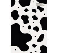 Student Planner a5: Cow Print - Small Size 5.8 x 8.3 - Daily Weekly And Monthly - Dated - Academic School Year - Middle / High school & College ( ... Homeschool - For Boys and Girls - Not Spiral.