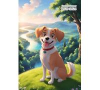 Student Planner kids A5: Boys and Girls - Cute Dog Cover - Daily Weekly And Monthly - Small Size 5.8 x 8.3 - Dated - Academic School Year - For ... - Homework - Assignment - Non Spiral.