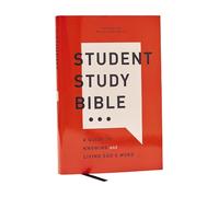 Student Study Bible: A Guide to Knowing and Living God’s Word (NKJV, Hardcover, Red Letter, Comfort Print)