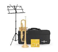 Student Trumpet Beginner Pack by Gear4music Gold