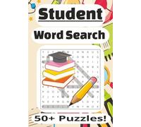 Student Word Search Puzzle Book: Word Searches with Easy to Read Print about Students, Learning, Education, and More | 6x9 inches 110 pages | 50+ Puzzles ... Gift for Vacation, Holidays and Free Time