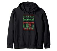 Students Saying 6-7 67 Six Seven Funny Teacher Christmas Sudadera con Capucha