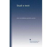 Studi e testi (no.1 A-M 1906)