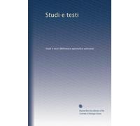 Studi e testi (no.19-20 1908)