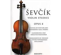 Estudios para violín op. 8 – Cambios de posición y estudios preparatorios de escala