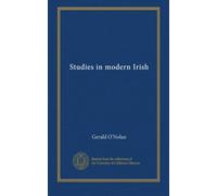 Studies in modern Irish (v.3)