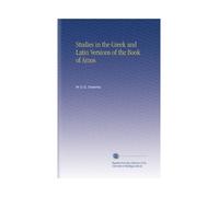 Studies in the Gr nd Latin Versions of the Book of Amos