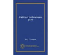 Studies of contemporary poets