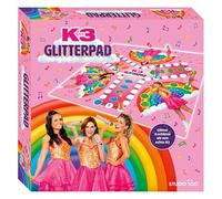 Studio 100 Juego de mesa K3 Glitterpad - colorido juego infantil con figuras K3